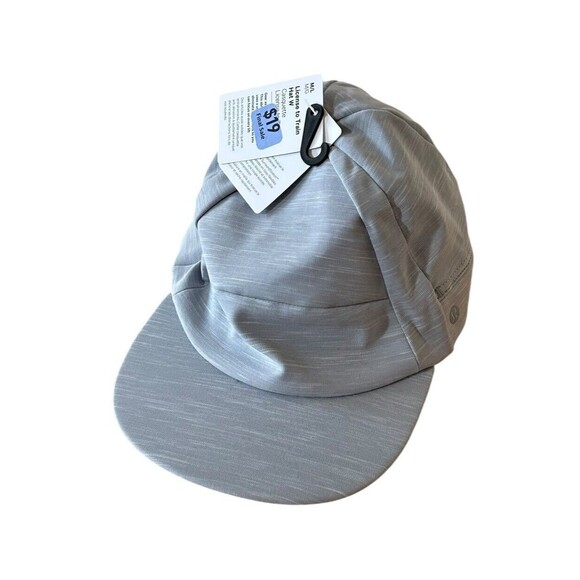 Lululemon License To Train Hat W Ball Cap RHIH Heathered Rhino Gray Size M/L - Picture 1 of 5